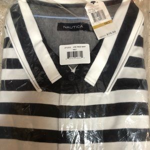 NWT Men’s NAUTICA collared shirt.
